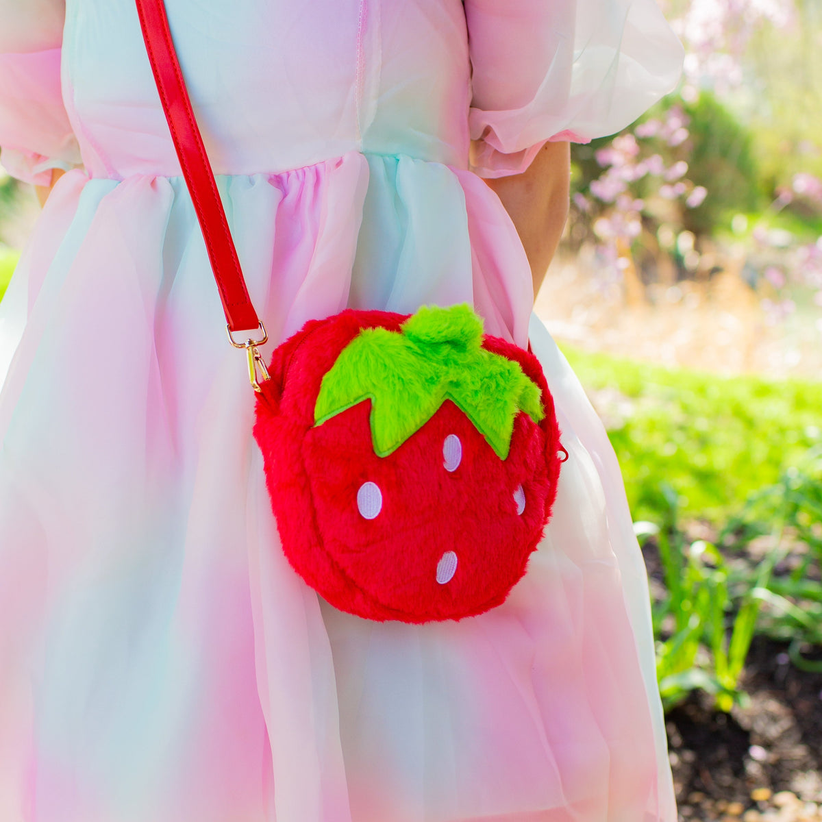 Sweet Strawberryショルダーバッグ Sweet Strawberry Swiss Roll Bag